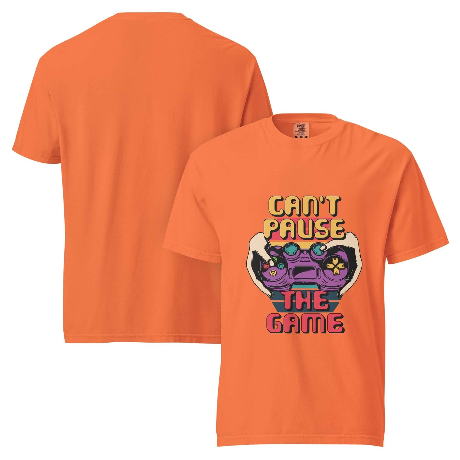 CAN'T PAUSE THE GAME VINTAGE TEE