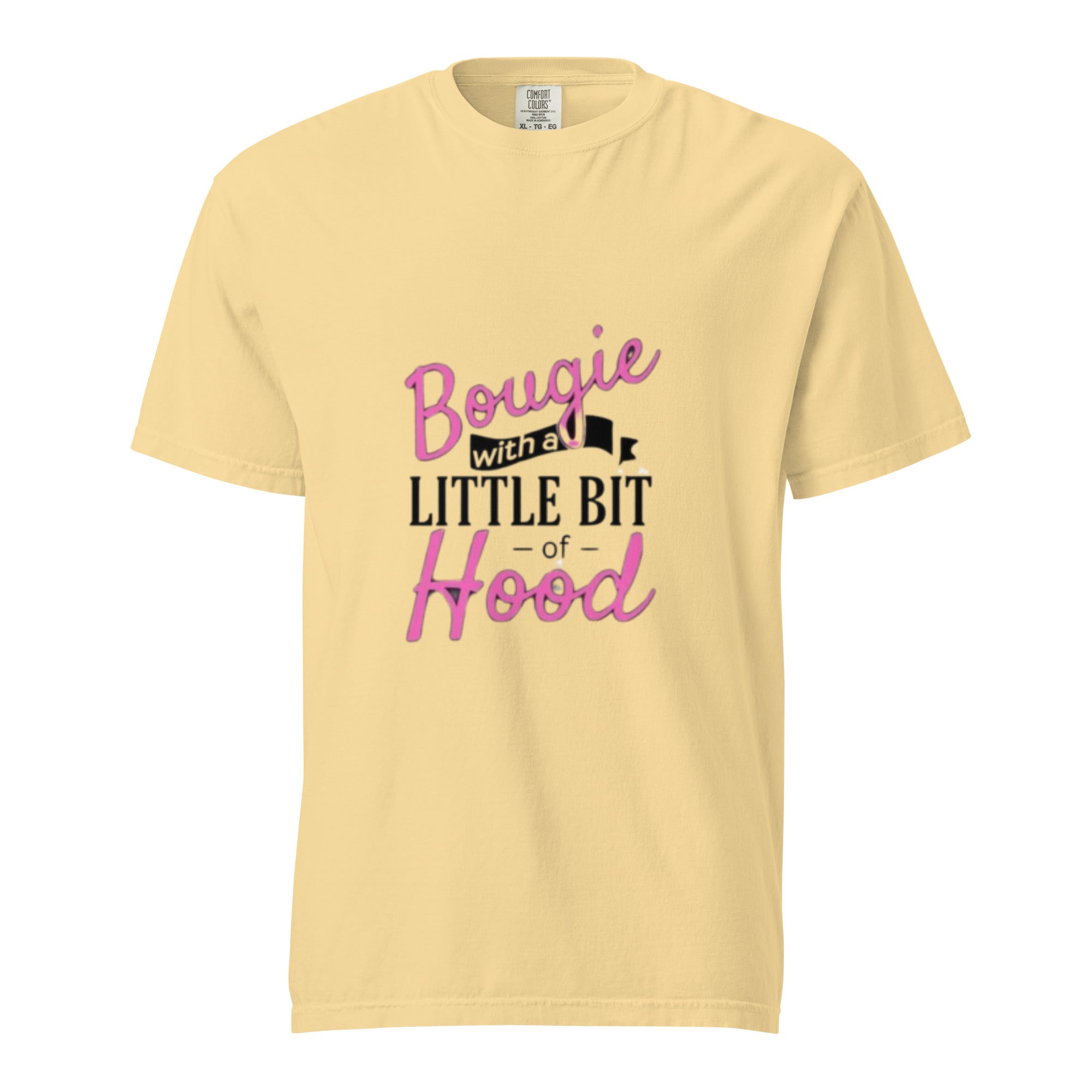 BOUGIE with A LITTLE BIT of Hood Unisex Graphic T-Shirt