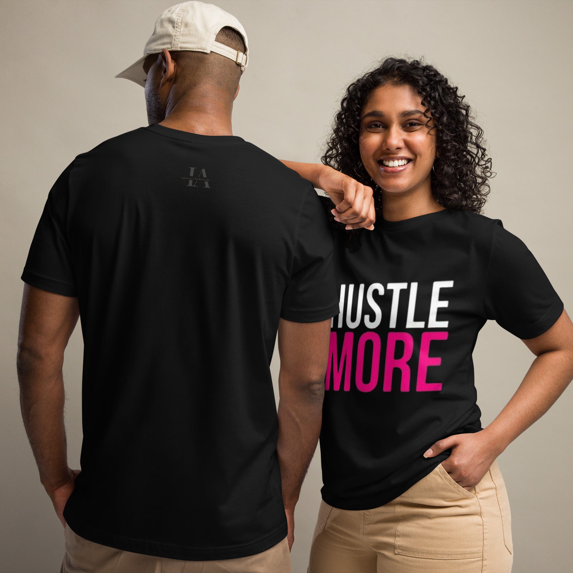 HUSTLE MORE Unisex Graphic T-Shirt