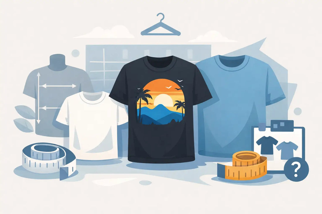 Graphic Shirt Sizing Guide: Find Your Fit