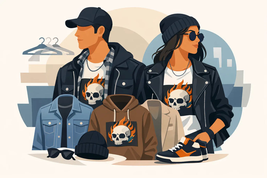 How to Layer Unisex Graphic Tees With Attitude