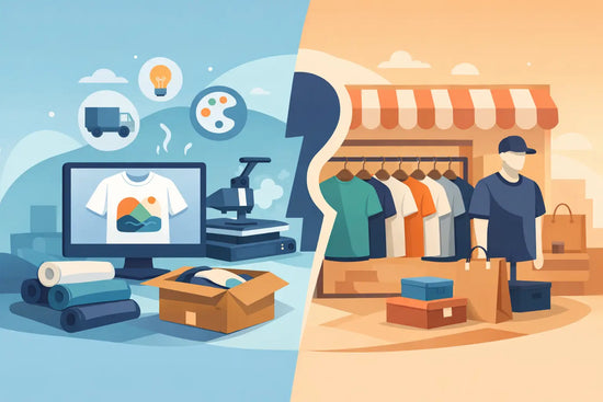 Print on Demand vs Retail: Which Tees Win?
