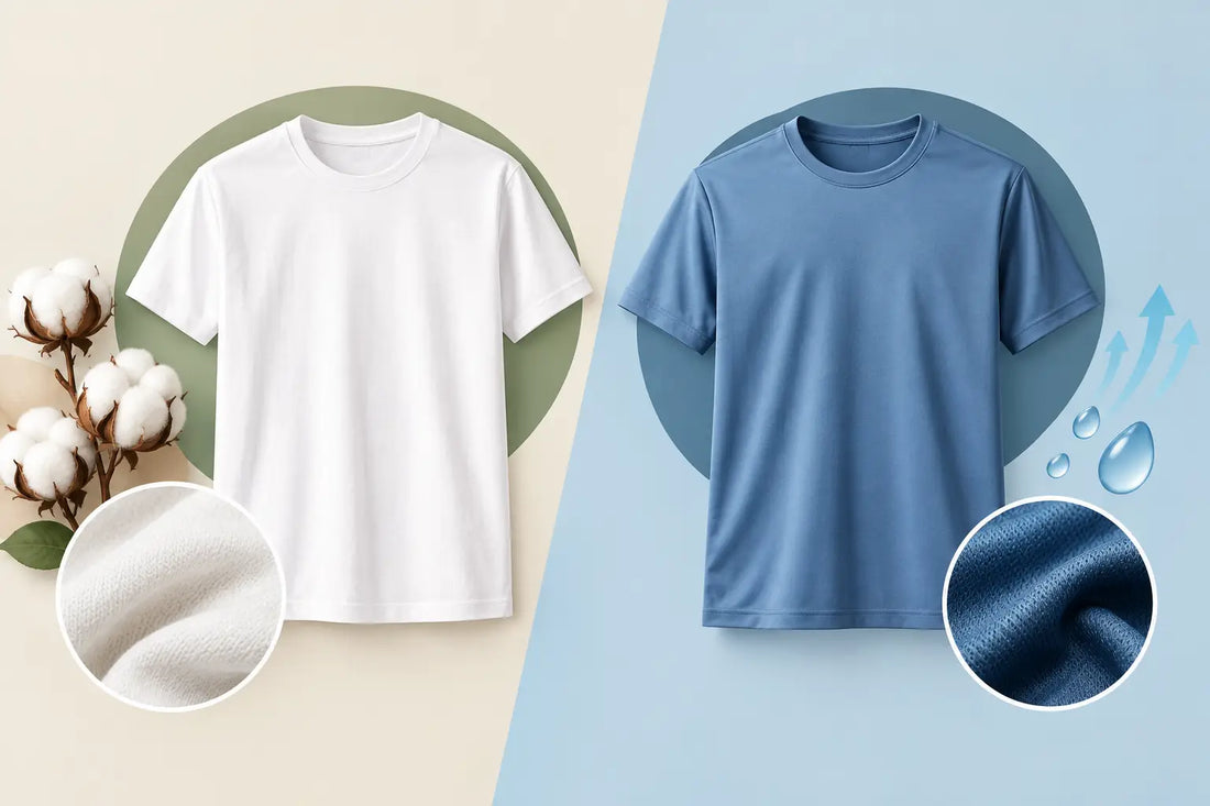 Cotton Versus Polyester Tees: Which Hits Harder?