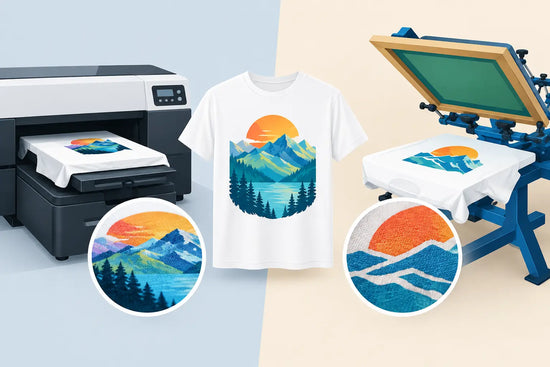 DTG Versus Screen Printing: Which Looks Better?