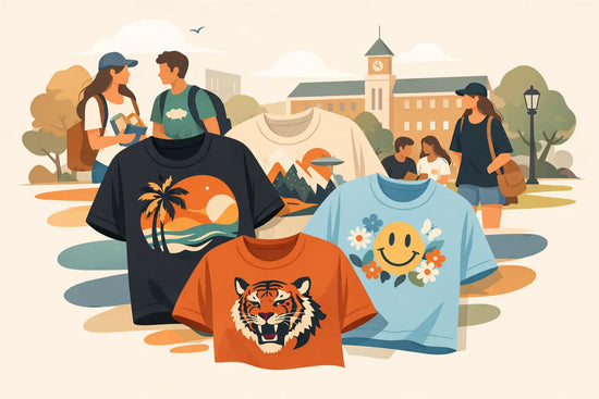 12 Best Graphic Tees for College Campus Style