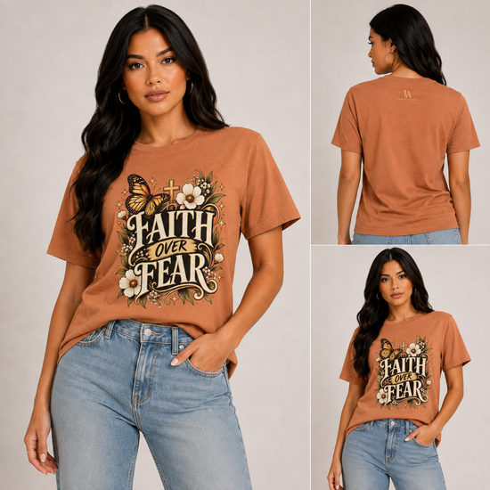 FAITH OVER FEAR TEE