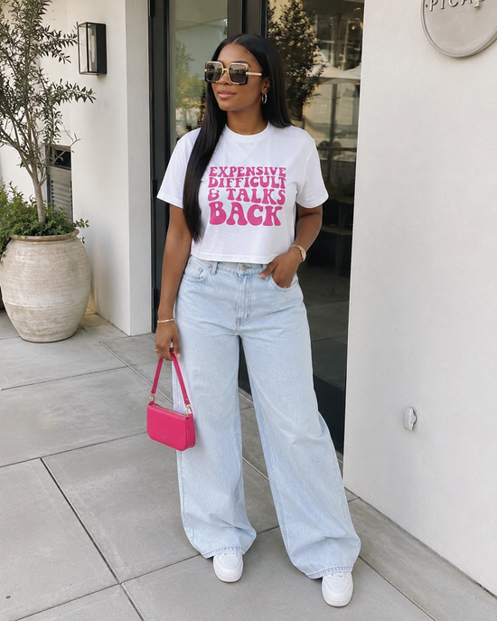 EDTB GRAPHIC CROP TOP