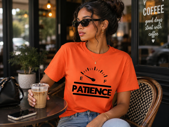 PATIENCE = 0 GRAPHIC TEE