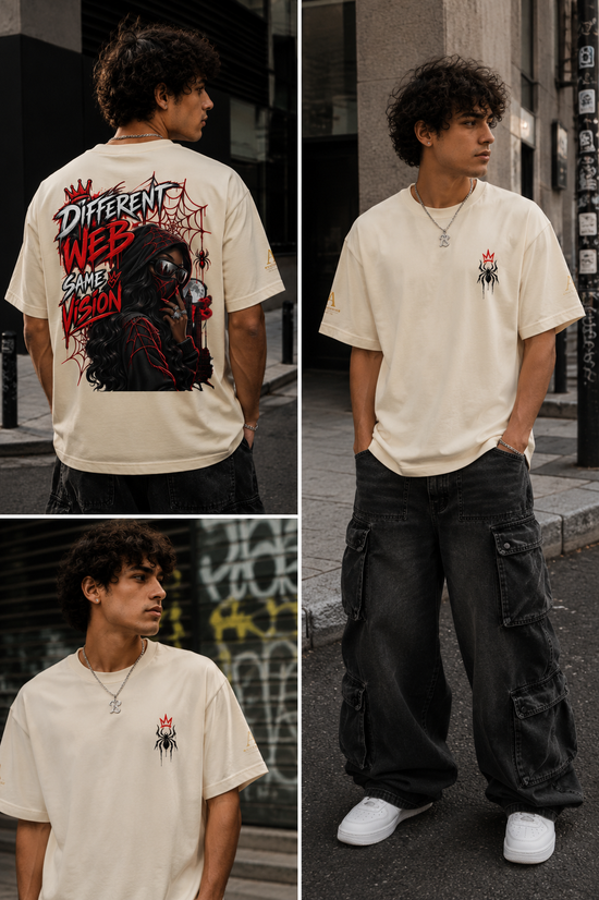 DIFFERENT WEB SAME VISION TEE