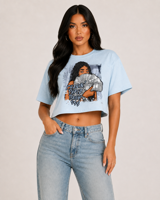 CHASING PAPER DAILY CROPPED TEE