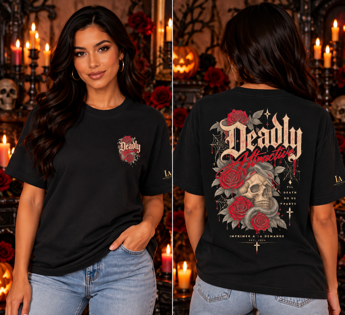 DEADLY ATTRACTIVE GRAPHIC TEE