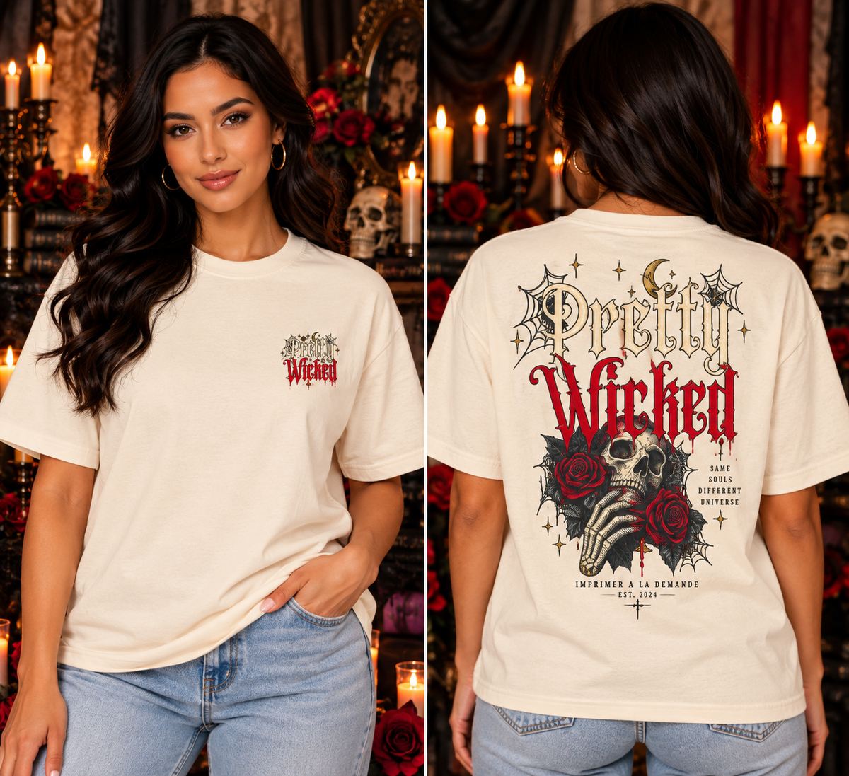 PRETTY WICKED GRAPIC TEE