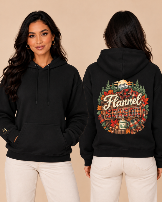 FLANNEL SEASON HOODIE