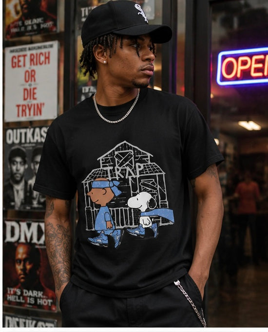 BLUE KICKS TEE SHIRT