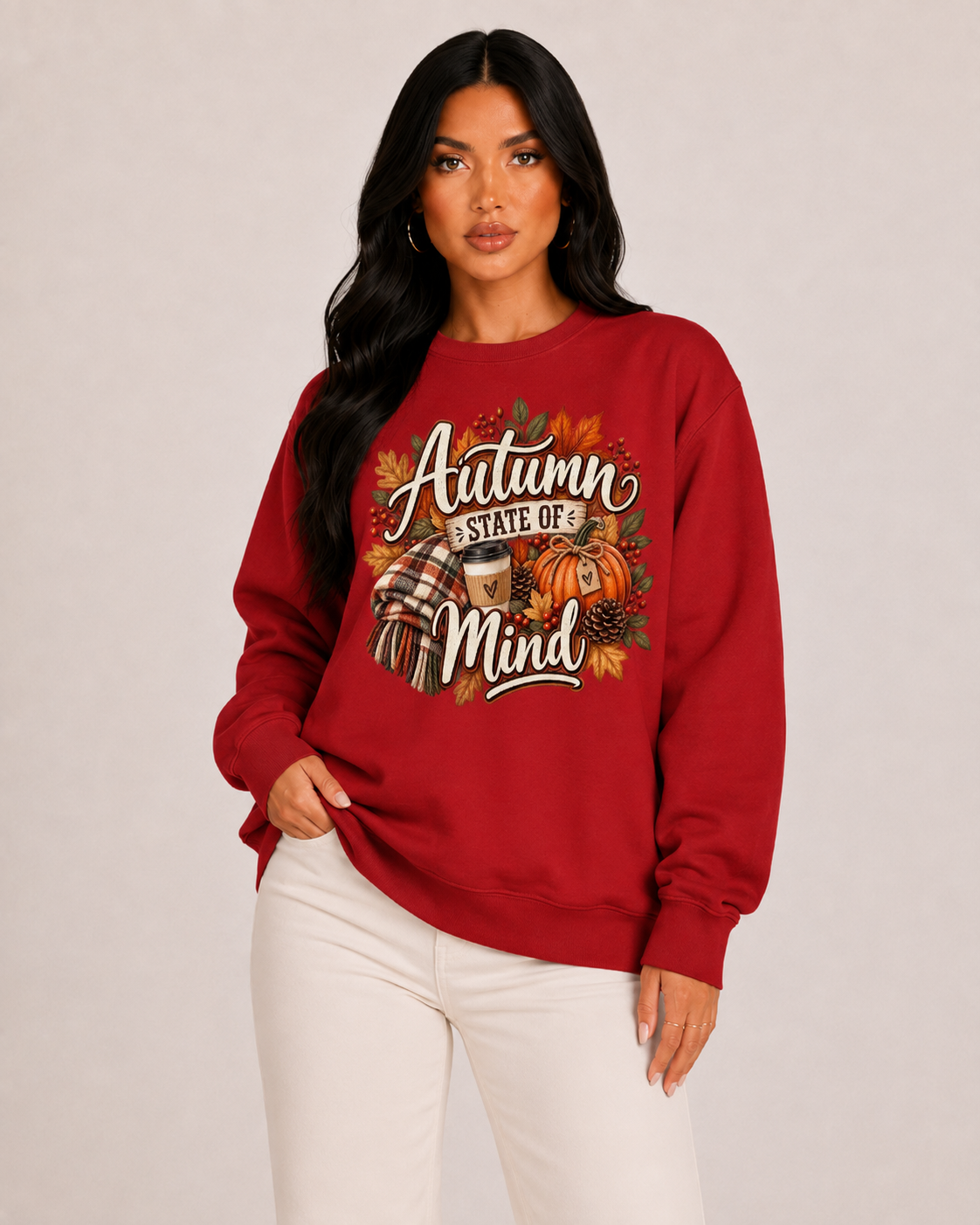 AUTUMN STATE OF MIND UNISEX SWEATSHIRT