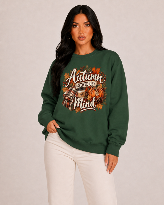 AUTUMN STATE OF MIND UNISEX SWEATSHIRT
