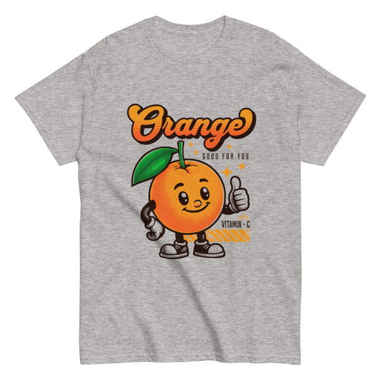 Orange Unisex Graphic T-Shirt