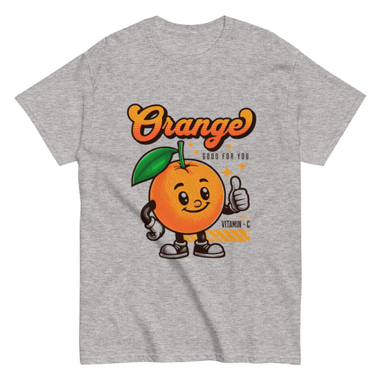 Orange Unisex Graphic T-Shirt