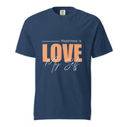 HAPPINESS IS LOVE Unisex Graphic T-Shirt