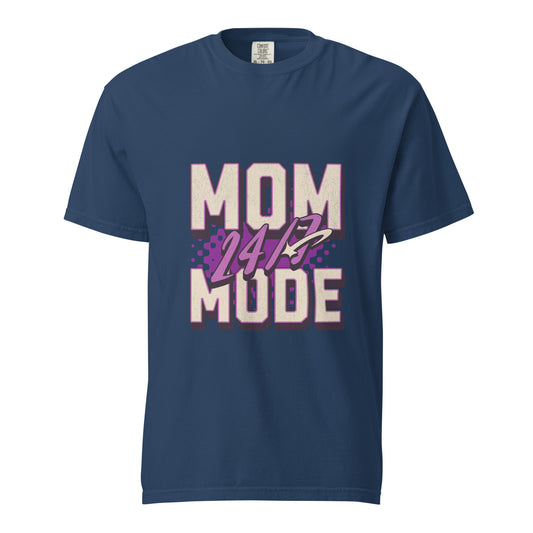 MOM MODE 24/7 Unisex Graphic T-Shirt