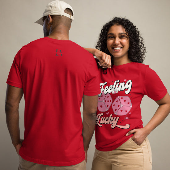 Feeling Lucky Unisex Graphic T-Shirt