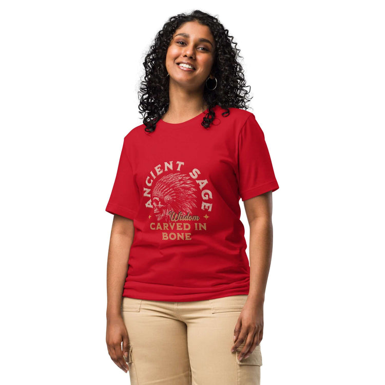 ANCIENT SAGE CARVED TO THE BONE VINTAGE TEE